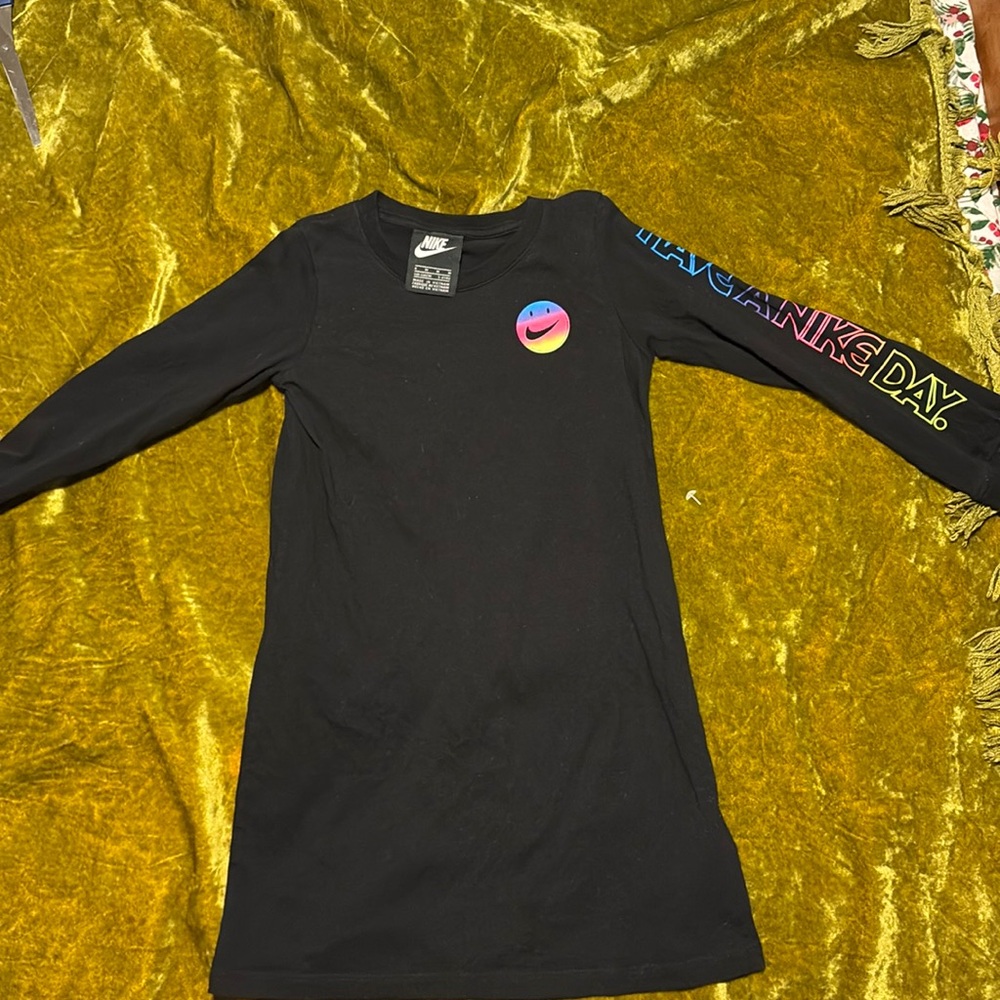 Nike long sleeve t-shirt dress